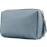 Narwey PU Leather Makeup Bag Travel Cosmetic Bag Toiletry Organizer Make up Bag with Compartments for Women and Girls (Large, Greyish Blue)