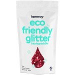 Hemway Biodegradable Glitter Eco Friendly - 100g/3.5oz Bio Cosmetic Safe Sparkle Vegan for Face Eyeshadow Body Hair Festival Makeup Craft - Super Chunky (1/8 0.125 3mm) - Red