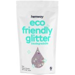 Hemway Eco Friendly Biodegradable Glitter 100g / 3.5oz Bio Cosmetic Safe Sparkle Vegan for Face, Eyeshadow, Body, Hair, Nail and Festival - Super Chunky (1/8 0.125 3mm) - Mother of Pearl Iridescent