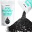 Hemway Eco Friendly Biodegradable Glitter 100g / 3.5oz Bio Cosmetic Safe Sparkle Vegan for Face, Eyeshadow, Body, Hair, Nail and Festival Makeup, Craft - Extra Chunky (1/24 0.040 1mm) - Black