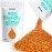 Hemway Eco Friendly Biodegradable Glitter 100g / 3.5oz Bio Cosmetic Safe Sparkle Vegan for Face, Eyeshadow, Body, Hair, Nail and Festival Makeup - Chunky (1/40 0.025 0.6mm) - Copper Holographic
