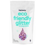 Hemway Biodegradable Glitter Eco Friendly - 100g/3.5oz Bio Cosmetic Safe Sparkle Vegan for Face Eyeshadow Body Hair Festival Makeup Craft - Super Chunky (1/8 0.125 3mm) - Pink Holographic