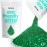 Hemway Eco Friendly Biodegradable Glitter 100g / 3.5oz Bio Cosmetic Safe Sparkle Vegan for Face, Eyeshadow, Body, Hair, Nail and Festival Makeup, Craft - Fine (1/64 0.015 0.4mm) - Emerald Green