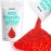 Hemway Biodegradable Glitter Eco Friendly - 100g/3.5oz Bio Cosmetic Safe Sparkle Vegan for Face Eyeshadow Body Hair Festival Makeup Craft - Chunky (1/40 0.025 0.6mm) - Red