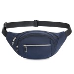 DAITET Reflective Fanny Pack for Men, Women, Kids,Outdoors, Workout Waist Bag Adjustable Belt, Running Belt,Travel Bag, Running Bag fit for iPhone Samsung(Ultramarine)