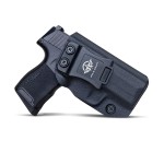 Sig P365 Holster IWB Kydex for Sig Sauer P365 / P365 SAS / P365 X Pistol - Inside Waistband - Sig Sauer P365 Gun Accessories - Sig 365 X / 365 SAS Holster (Black, Right Hand Draw)
