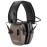 ZOHAN EM054 Electronic Ear Protection for Shooting Range with Sound Amplification Noise Reduction, Ear Muffs for Gun Range (Brown)