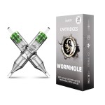 Wormhole Tattoo Cartridge Needles 20PCS 9RS Tattoo Cartridges Disposable Tattoo Needle Cartridge Tattoo Needles Cartridge Needles Round Shader for Tattoo Pen Tattoo Machine Tattoo Supplies 1009RS