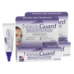 NasalGuard Airborne Particle Blocker Gel - Helps Reduce Inhalation of Allergens, Pollutants & Irritants - Drug-Free, Daily Use, Made in USA (Unscented, 3g, Pack of 2), Over 150 Applications