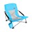 Nice C Low Beach Camping Folding Chair, Ultralight Backpacking Chair with Cup Holder & Carry Bag Compact & Heavy Duty Outdoor, Camping, BBQ, Beach, Travel, Picnic, Festival (Set of 1 Blue)