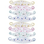 ToBeInStyle Babies\' 8-Pack Comfortable Newborn Baby Belly Binder - Assorted Print - One Size