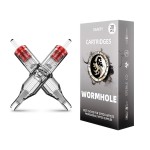 Wormhole Tattoo Cartridge Needles 15M1 Tattoo Cartridges Disposable 20PCS Tattoo Needle Cartridge Tattoo Needles Cartridge Needles Standard Stack Magnum for Tattoo Pen Tattoo Supplies 1215M1
