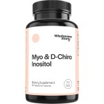 Wholesome Story Myo-Inositol & D-Chiro Inositol Supplement for Women | Fertility Supplements for Hormonal Balance & Ovarian Health Support | Myoinositol | Ideal 40:1 Ratio | 90 Servings
