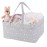 QiANBiRD Baby Diaper Caddy Organizer Storage Basket for Girl Boy Shower Gifts Portable Large Nursery Holder Tote for Changing Table or Car Newborn Essentials Baby Registry Must Haves Item