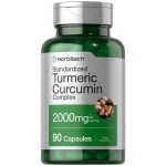 Horbach Turmeric Curcumin Supplement 2000mg | 90 Capsules | Complex with Black Pepper | Non-GMO, Gluten Free