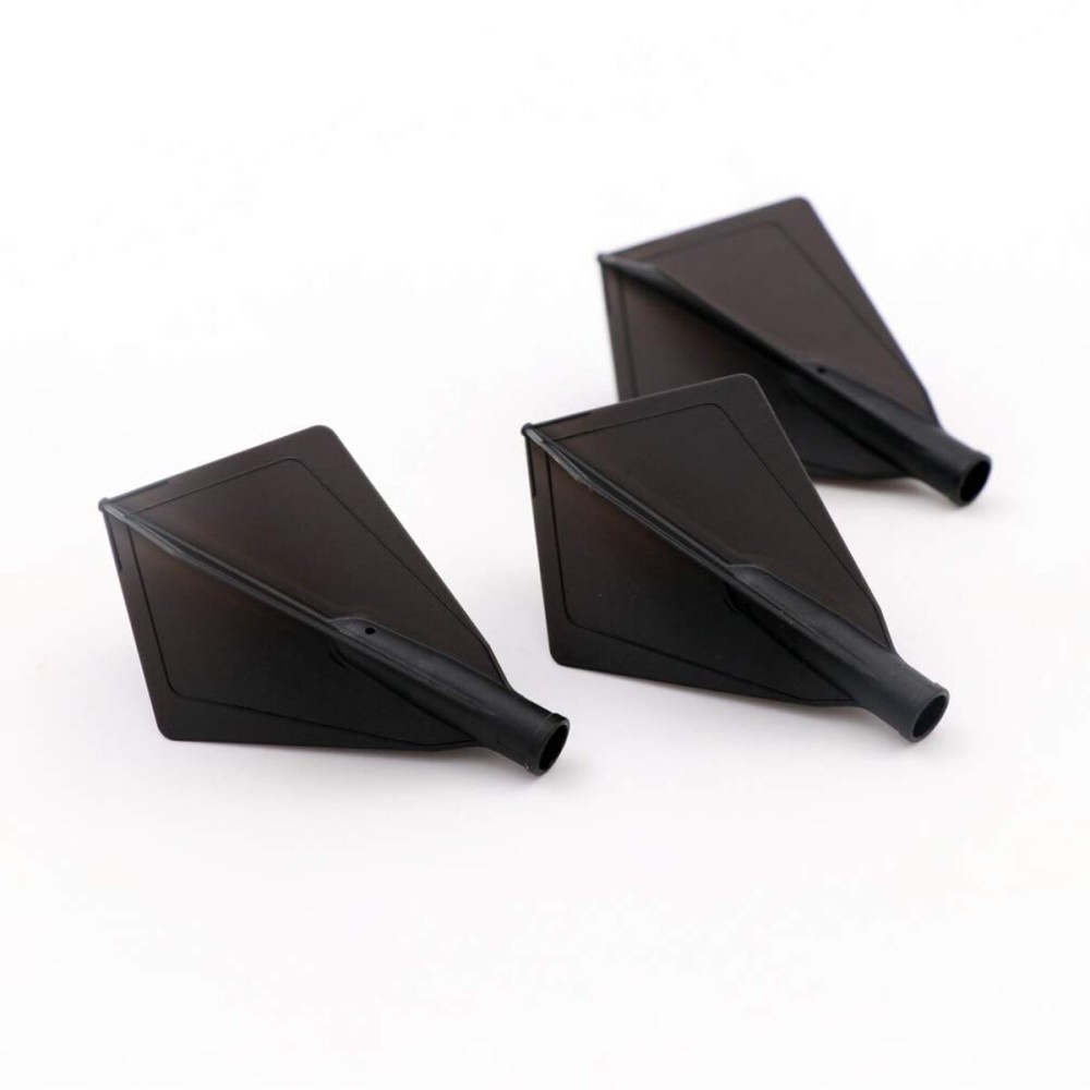 CUESOUL TERO AK4 Black Dart Flights Diamond Shape,Set of 3 pcs(CS-AK4+1ZSYS)