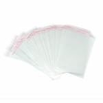 Borningfire 300 Pcs 3x5 Inches Clear Resealable Cellophane Bags Self Adhesive Sealing, Good for Bakery Candle Soap Cookie Prints Card