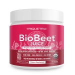 BioBeet Max Strength Beet Root Juice Powder - 20:1 Concentrate, Each Serving Derived from 60,000 mg Organic Beetroot - Cold-Pressed, USA Grown - Nitric Oxide, Circulation Support - 50 Servings