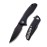 CIVIVI Folding Pocket Knife Baklash C801H (Double Black)
