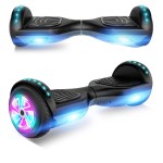 LIEAGLE Self Balancing Scooter, 6.5 Self Balancing Scooter with Two Wheels LED Lights for Kids Adults