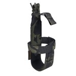 EXCELLENT ELITE SPANKER Tactical Military Portable Belt Bottle Nylon Holder Pouch Molle Adjust EDC Water Bottle Carrier for Hunting Walking Running Traveling (Multicam Black)
