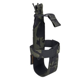 EXCELLENT ELITE SPANKER Tactical Military Portable Belt Bottle Nylon Holder Pouch Molle Adjust EDC Water Bottle Carrier for Hunting Walking Running Traveling (Multicam Black)