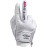 Nice Shot The Bird Golf Glove in White Cabretta Leather Men\'s Right Hand - Small