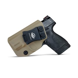 M&P Shield 9mm Holster IWB Kydex for Smith & Wesson M&P Shield 9mm .40 3.1 Barrel S&W Pistol Case, Inside Waistband Holster M&P Shield 9mm 40 Accessories, Left Hand