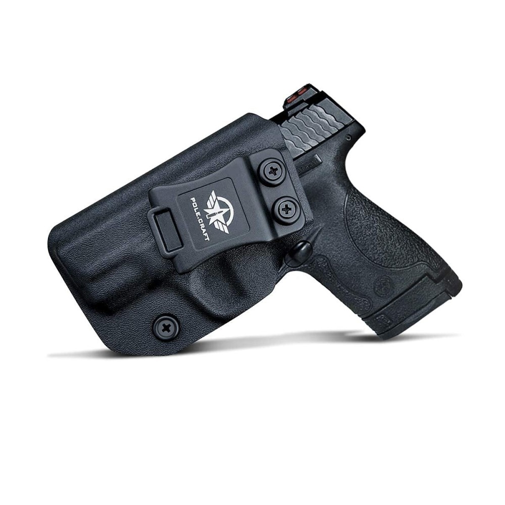 M&P Shield 9mm Holster IWB Kydex for Smith & Wesson M&P Shield 9mm .40 3.1 Barrel S&W Pistol Case, Inside Waistband Holster M&P Shield 9mm 40 Accessories, Left Hand