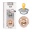 BIBS Pacifiers Colour Collection | Natural Rubber Baby Pacifier | Set of 2 BPA-Free Soothers | Made in Denmark | 0+ Months (Pack of 2) | Cloud/Blush
