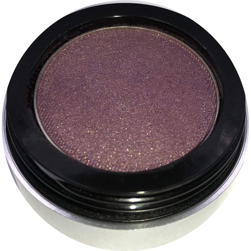Pure Ziva Pandora Purple Plum Dark Shimmering Eggplant Pressed Powder Single Vegan Eyeshadow; Talc, Paraben & Cruelty Free
