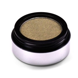 Pure Ziva Golden Olive Army Green Sage Shimmering Pressed Powder Single Vegan Eyeshadow; Talc, Paraben & Cruelty Free