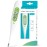 Femometer Thermometer for Adults and Kids, Digital Thermometer with Fever Alert, Memory Recall, C/F Switchable, for Oral, Rectal or Under Arm Use, Green