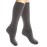 SocksLane Cotton Compression Socks for Women & Men. 15-20 mmHg Support Knee-High Charcoal Gray X/W