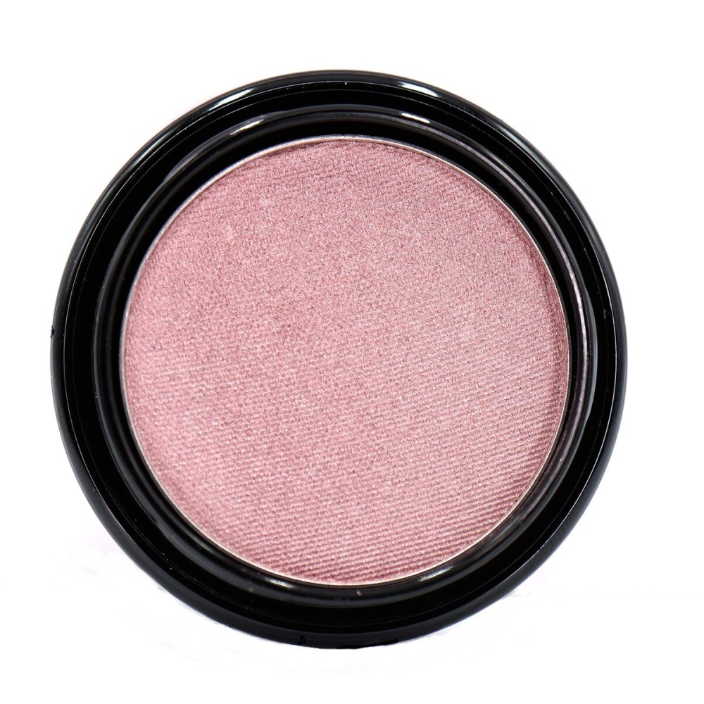 Pure Ziva Magnificent Mauve Dusty Shimmering Satin Velvet Pink Rose Purple Lavender Shimmer Pressed Powder Single Vegan Eyeshadow; Talc, Paraben & Cruelty Free