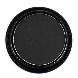 Pure Ziva Black Matte Opaque Smokey Eye Onyx Midnight Zero Jet Black Pressed Powder Single Vegan Eyeshadow; Talc, Paraben & Cruelty Free
