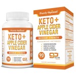 Purely Optimal Keto BHB & Apple Cider Vinegar Capsules - Exogenous Ketones Supplement with The Mother for Ketosis Support, Healthy Lifestyle & Overall Well-Being - 90 Capsules