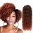 Short Kinky Curl Hairstyle 8 Inch 3pcs/pack Afro Kinky Twist Hair Soft Synthetic Crochet Braiding Hair Extention (1b/350)