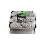 Emergency Magnesium Fire Starter Kit - 6 Bags of Pure Magnesium Shavings + Ferro Rod with 2000 or More Strikes in Waterproof Tin Box - Survival Tool for Camping, Bushcraft, Outdoor, Hiking