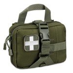 LIVANS Tactical EMT Pouch, Rip Away Molle Medical Pouches IFAK Tear-Away First Aid Kit Emergency Survival Bag for Travel Outdoor Hiking
