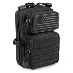 LIVANS Tactical Molle Utility Pouch, EDC Tool/Tactical Phone, Mini Waist Pouches Medical IFAK Pack Design of 3-Day Assault Backpack