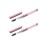 JOSALINAS 2PCS Mascara Brushes Eyebrow Eyelash Brushes Mascara Wands Applicators Eye Brushes Portable Cosmetic Brushes with Cap Spoolies Brushes for Eyelash Extensions and Eyebrows, Pink