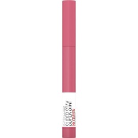 Maybelline New York Superstay Matte Ink Crayon Longlasting Pink Lipstick with Precision Applicator 90 Keep It Fun, 22.0 ml