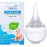 Innovo FSA/HSA Eligible Hospital Grade Silicone Twister Bulb Baby Ear Syringe and Nasal Aspirator, Sucks Snot and Mucus, Cleanable and Reusable, Clear