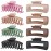 TOCESS 8 Pack Big Hair Claw Clips for Women Large Claw Clip for Thin Thick Curly Hair 90\'s Strong Hold 4.33 Inch Nonslip Matte Jumbo Hair Clips (8 Pcs)