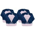 green sprouts Easy-wear Long Sleeve Bib | Waterproof Protection | Flipped Pocket, Soft Material, Easy Clean Smock