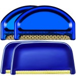 Boao 4 Pieces Sweater Combs to Remove Pilling Sweater Defuzzer Multi-Fabric Shaver and Cashmere Comb Wool Pilling Remover Pills, Fuzz from Clothes(Retro Luxury)