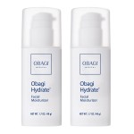 Obagi Hydrate Facial Moisturizer - Non-Comedogenic Intensely Hydrating All Day Moisturizer that Combats Dryness with Tara Seed Extract, Shea Butter & Avocado Oil - All Skin Types - 2-Pack, 1.7 oz ea