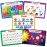 Simply Magic 5 Educational Placemats for Kids - Kids Placemats Non Slip, Washable Reusable Plastic Place Mats for Toddler, Alphabet ABC, Shapes, Colors, Numbers, Solar System Learning Place Mats