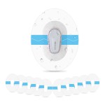 HONYOU 50Pack G6 Adhesive Patches Waterproof & Sweatproof Transparent Tape for Dexcom G6 Over Patch CGM Sensor Covers 10 Days Long Fixation Latex-Free & Hypoallergenic